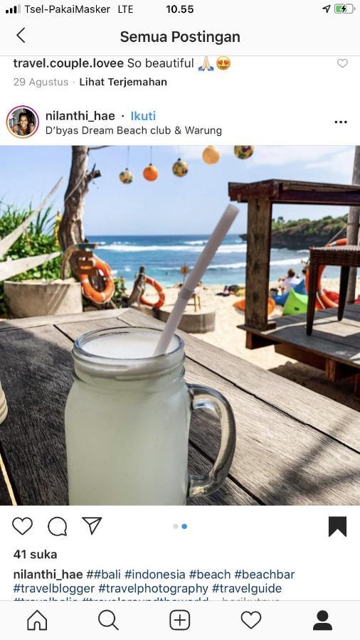 D'Byas Dream Beach Club And Villa Lembongan Esterno foto